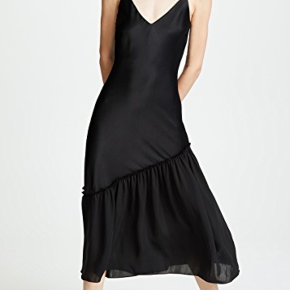 MAKE OFFER - NEW FRAME Satin Lounge Dress - Picture 4 of 8